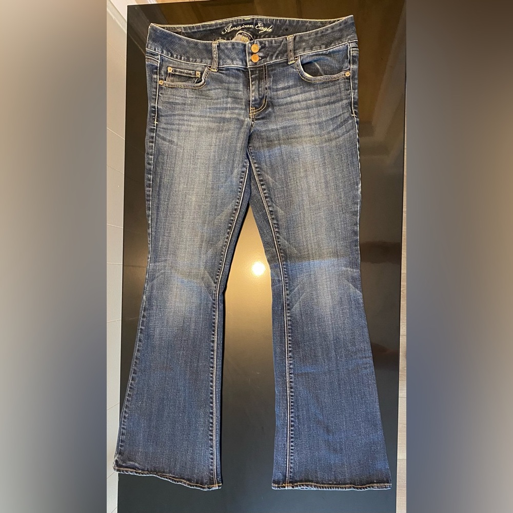 American Eagle - Artist Stretch Flare Jean - size 12 reg